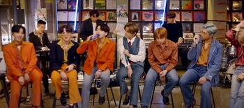 BTS sorprende grabando su Tiny