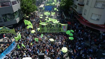 La UOCRA se movilizó por