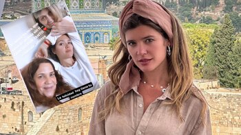 La actriz colombiana pasó por