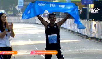 Jorge Castelblanco, histórico atleta panameño