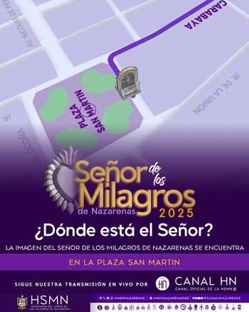 Recorrido del Señor de los