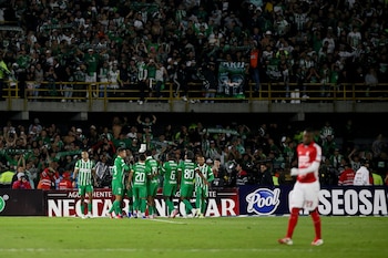 Los hinchas de Nacional se