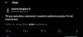 El ministro de Trabajo se