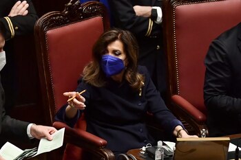 La presidenta del Senado, Maria