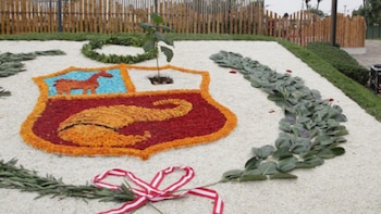 Así se presenta el escudo