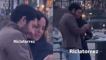 Captan a Francho Sierralta junto a su esposa y desatan rumores de reconciliación tras escándalo en Argentina