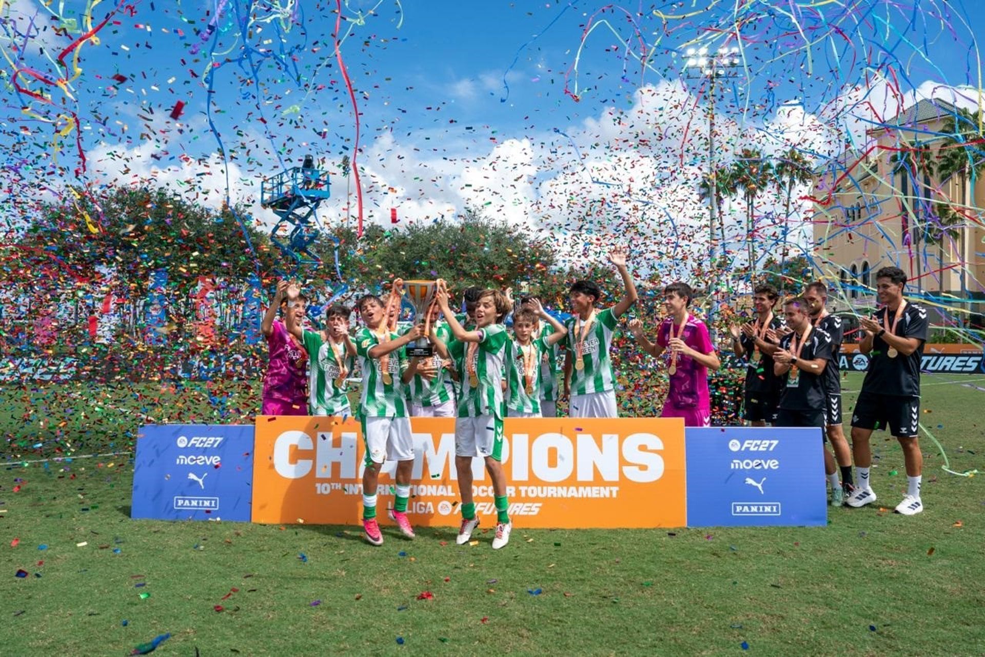 04/10/2026 El Real Betis conquista la X edición del Torneo Internacional LaLiga FC FuturesDEPORTESLALIGA