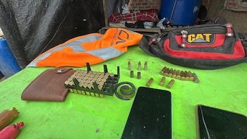 La Policía Nacional incautó explosivos