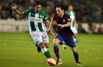 Pavone en Betis vs. Andrés