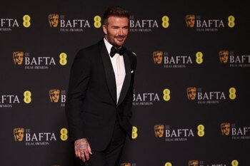 David Beckham, futbolista, es un