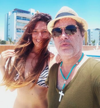 Jackeline López y Patricio Suárez