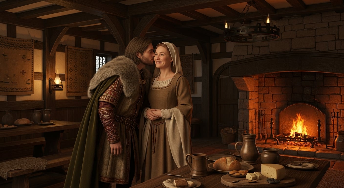 Entre los Tudor y fines de la Edad Media, saludar con los labios era casi un protocolo. Un veneciano lo narró sin pudor y un humanista neerlandés lo celebró. La sorpresa dice más de lo que parece - (Imagen Ilustrativa Infobae)