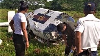 Helicóptero de la GNB que