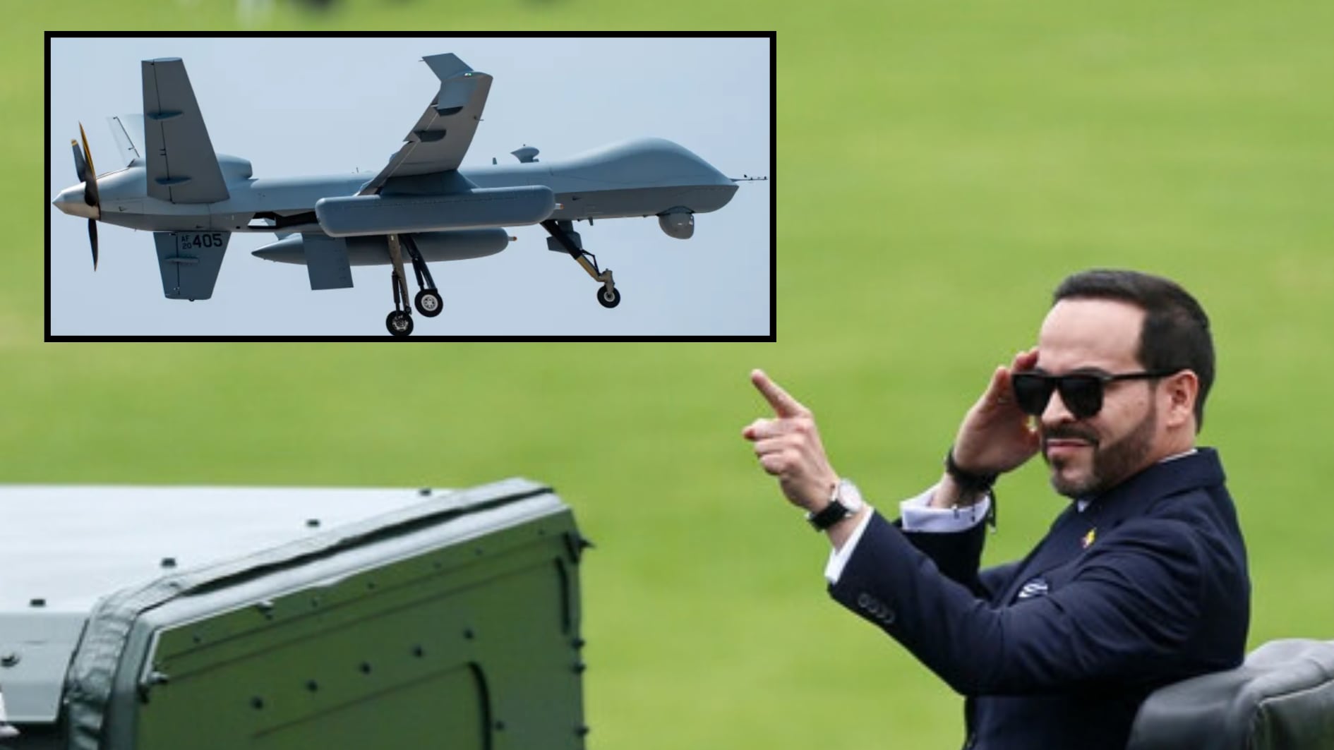 Los drones pueden permanecer varias horas sobre un mismo objetivo - créditos US Department of War | Lina Gasca / Colprensa