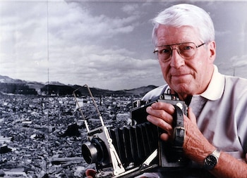 Joe O'Donnell con la cámara