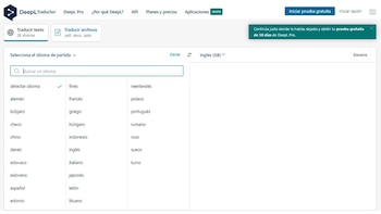 Traductor DeepL