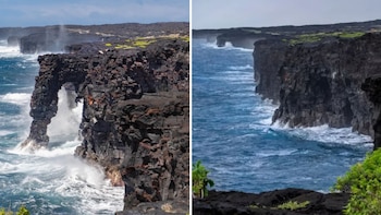 La impactante desaparición del arco Hōlei en Hawái: qué provocó el colapso de esta formación volcánica de 550 años