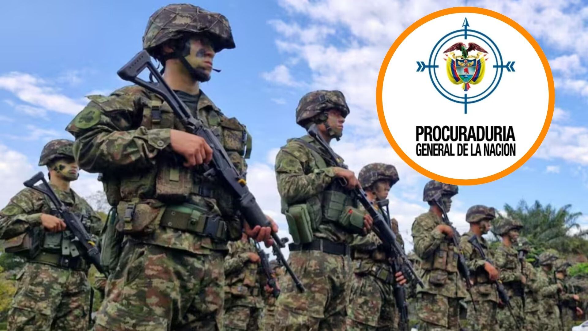 Procuraduría se pronunció sobre bombardeo contra disidencias de ‘Iván Mordisco’ - crédito Ejército Nacional y Procuraduría