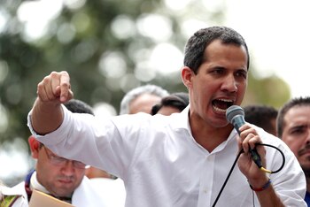 Juan Guaidó, presidente interino de