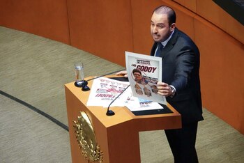 El senador Marko Cortés (PAN)