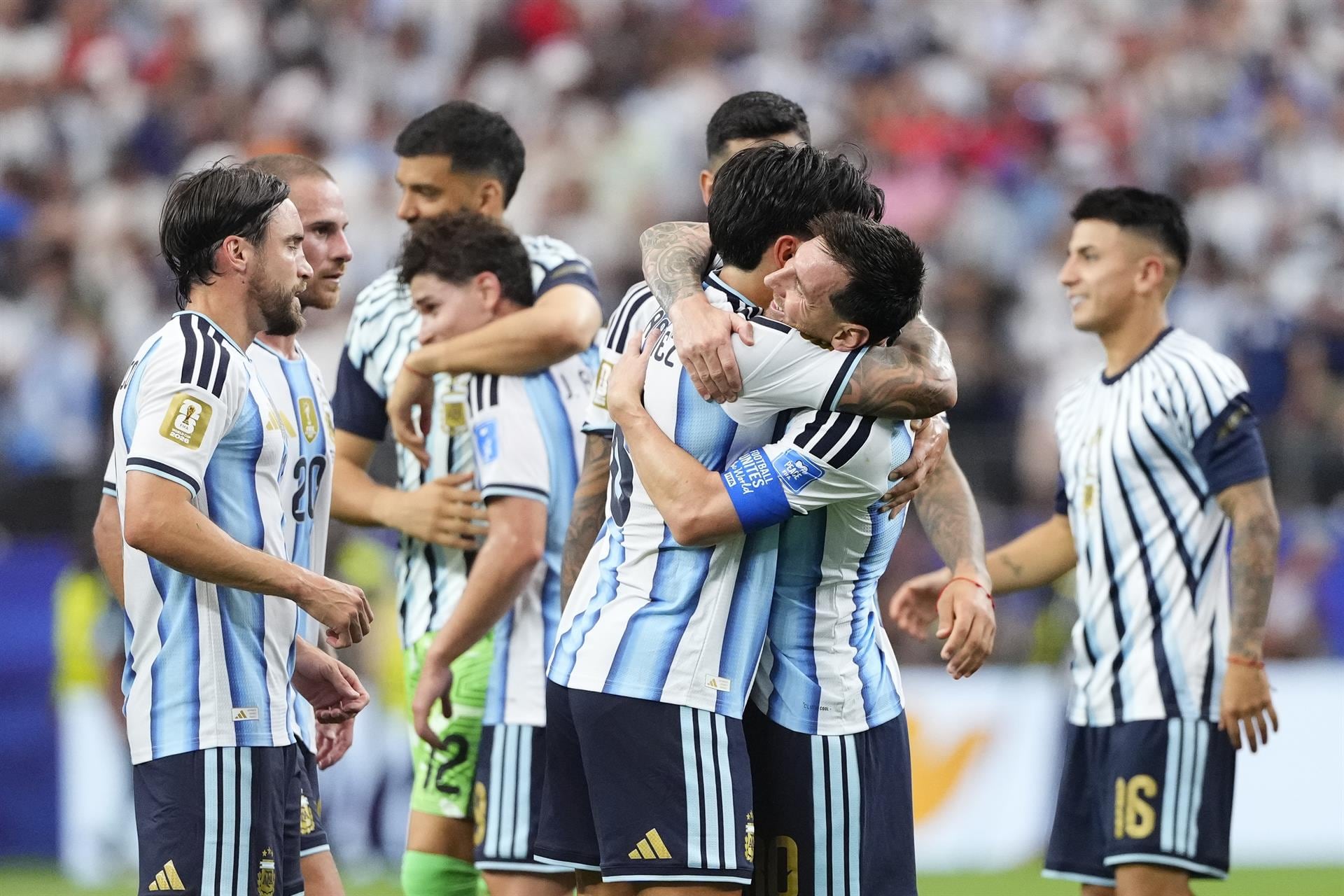 Argentina dejó atrás a Cabo Verde y se enfrentará a Egipto en busca del pase a cuartos de final