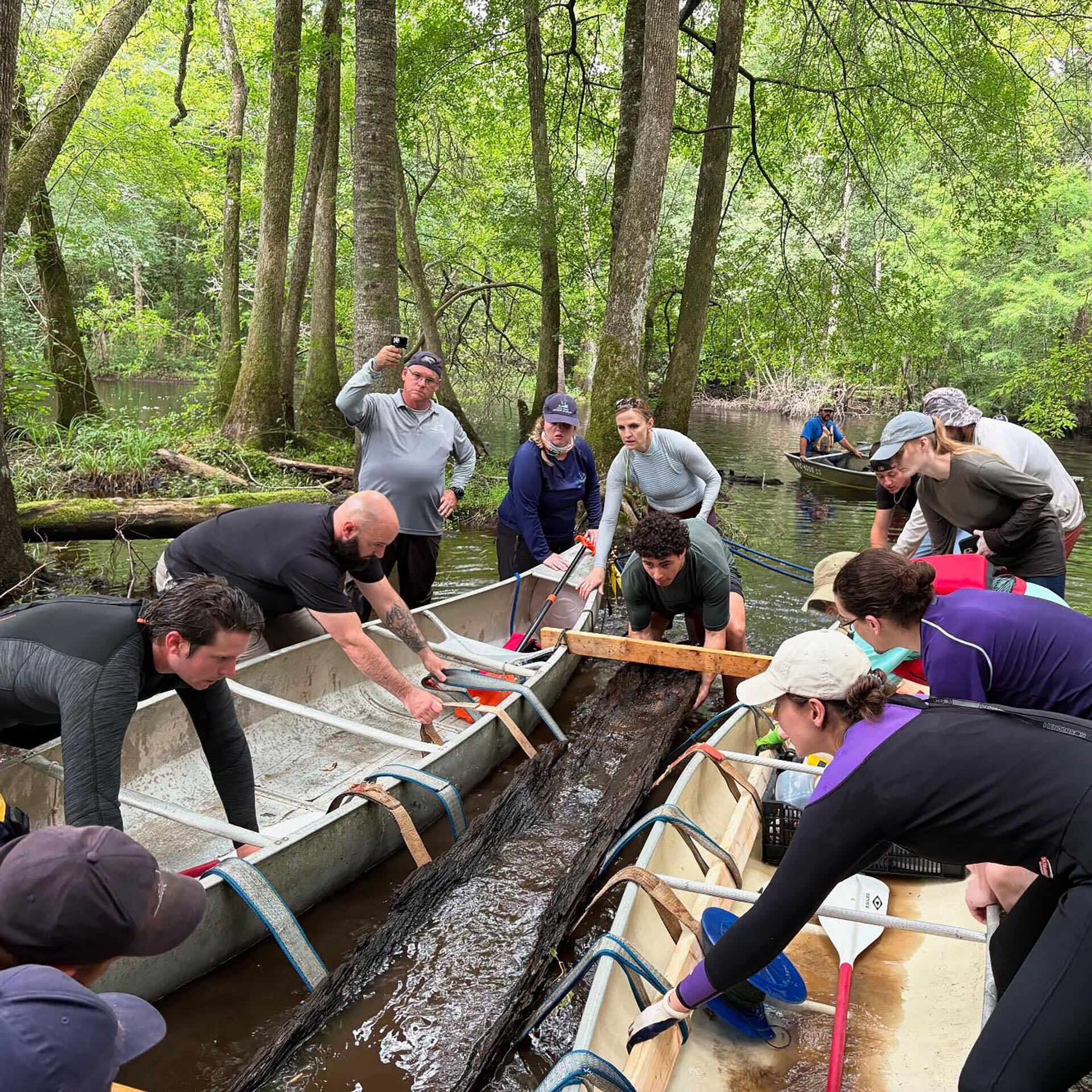 La identificación casual del artefacto activó protocolos arqueológicos que rara vez se ponen en marcha, dada la escasa frecuencia de este tipo de descubrimientos (Pam Cashwell, secretaria de recursos naturales y culturales de Carolina del Norte)