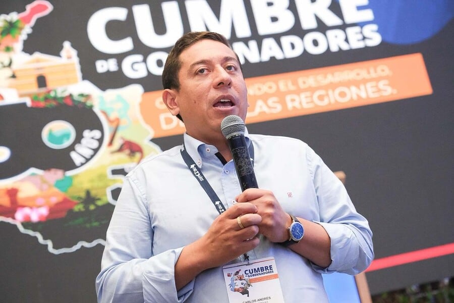 Carlos Amaya, gobernador de Boyacá - crédito Federación Nacional de Departamentos