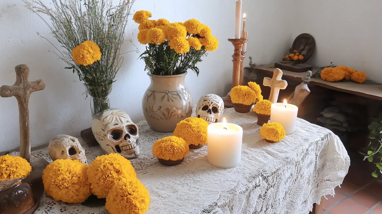 El Bazar Cultural por Día de Muertos es un evento gratuito organizado por el Corredor Cultural Centro Histórico Sor Juana en la Plaza Regina, con talleres de manualidades, música en vivo y danza folclórica. (Imagen Ilustrativa Infobae)