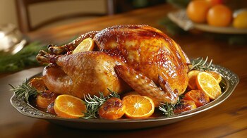 El pavo destaca por su