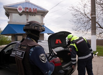 Puesto de control en las