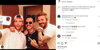 Los integrantes compartieron felices el