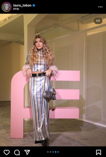 Laura Tobón durante una de