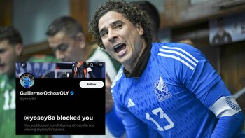 El arquero no soportó y