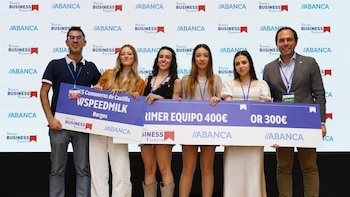 Cuatro estudiantes de Burgos, 'mejores empresarios virtuales de España' en la competición Young Business Talents