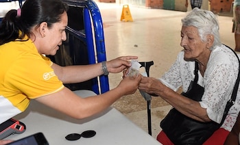 El subsidio de Colombia Mayor entrega 80.000 pesos mensuales a menores de 80 años y 225.000 pesos a mayores de 80 - crédito Alcaldía de Cali