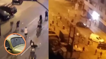 Vándalos causan daños en casas y autos en Breña tras violento enfrentamiento entre grupos de presuntos barristas en avenida Venezuela