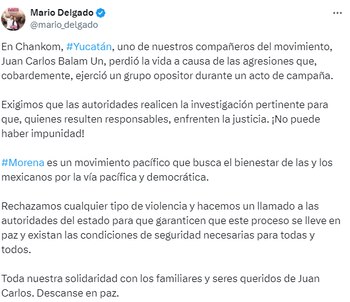 Mario Delgado Yucatán