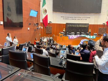 Los panistas continuaron en el