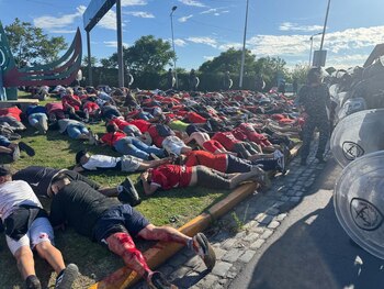 La imagen de la detención