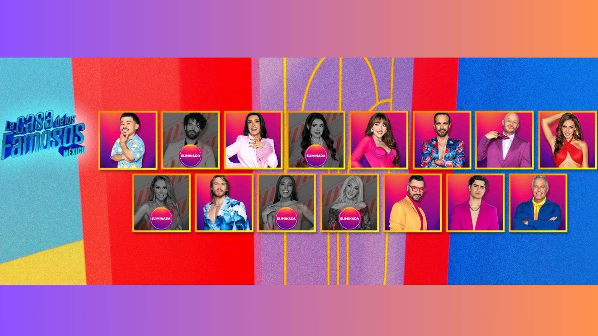 Esta semana se definirá quien es el sexto eliminado de la casa. (La Casa de los Famosos México)