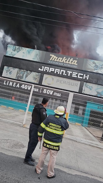 incendio Tlaquepaque