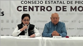 Huracán Polo deja saldo blanco a su paso por Baja California Sur, reporta el gobernador Víctor Manuel