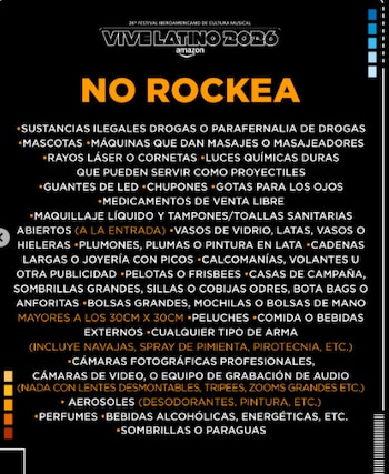 Este póster detalla la lista