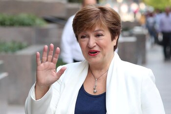 Georgieva recibirá a Sergio Massa