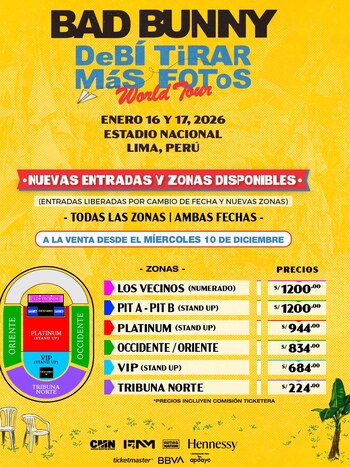 Concierto de Bad Bunny en