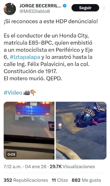 Jorge Becerril fue uno de