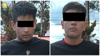 Los jóvenes son señalados como responsables del asalto a un automovilista. Crédito: SSC