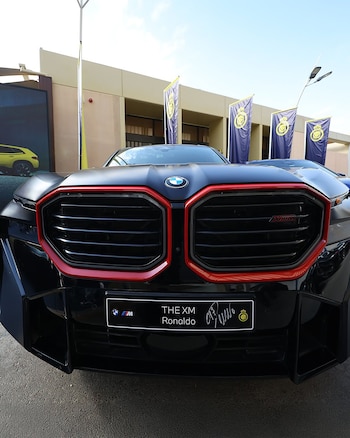 Ronaldo sumó un nuevo vehículo