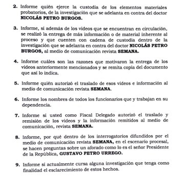 Estas son las preguntas que