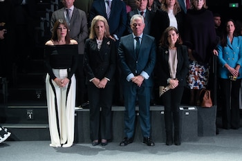 La infanta Elena durante el